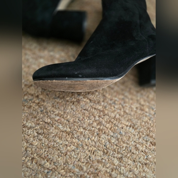 Joie Black Suede Ankle Boots - Picture 7 of 11
